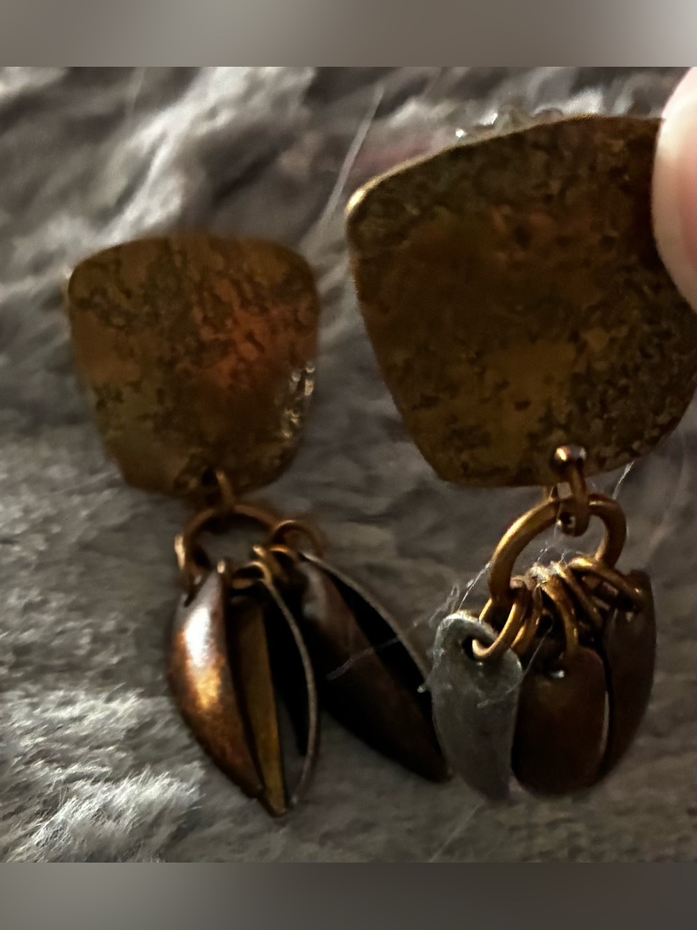 Gold-Tone Dangle Cluster Earrings - Women's Jewelry